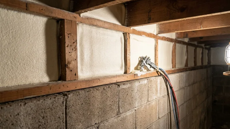 Rim Joist & Band Joist Spray Foam Indianapolis