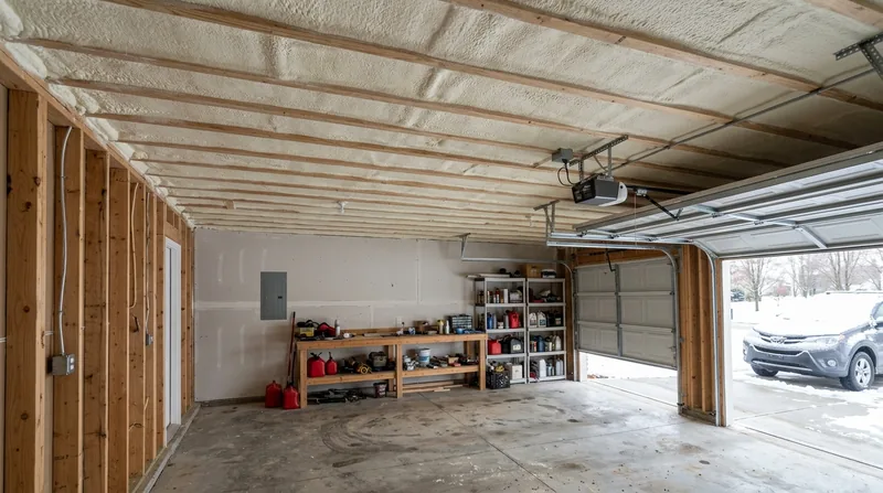 Garage Spray Foam Insulation Indianapolis