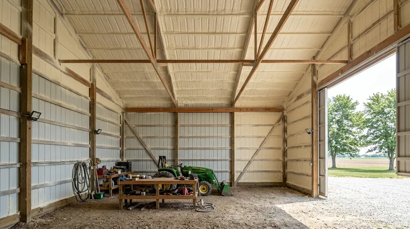 Metal Building & Barndominium Spray Foam Indianapolis